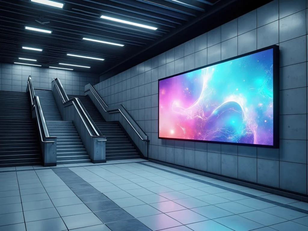 Alışveriş Merkezlerinde İç Mekan LED Ekran Kullanımı: Etkileşimi Artırmanın Yolu 6 large television screen is wall building
