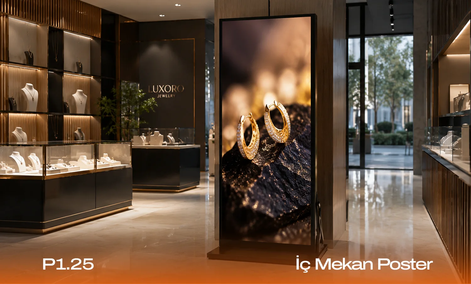 P1.25 İç Mekân Poster LED Ekran