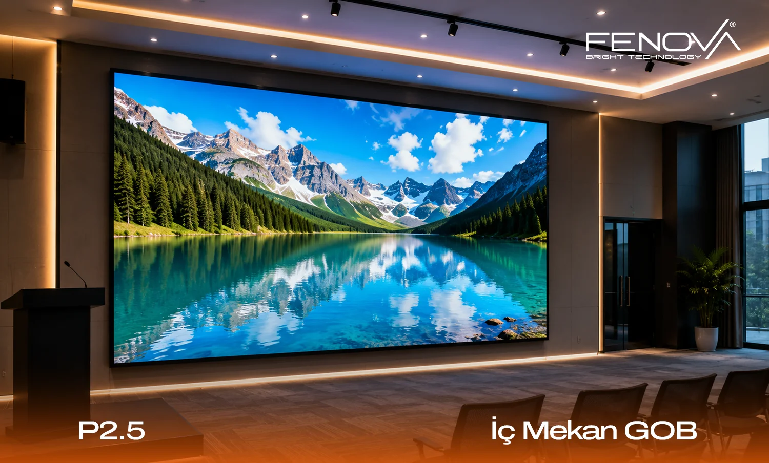 P2.5 İç Mekan GOB Led Ekran